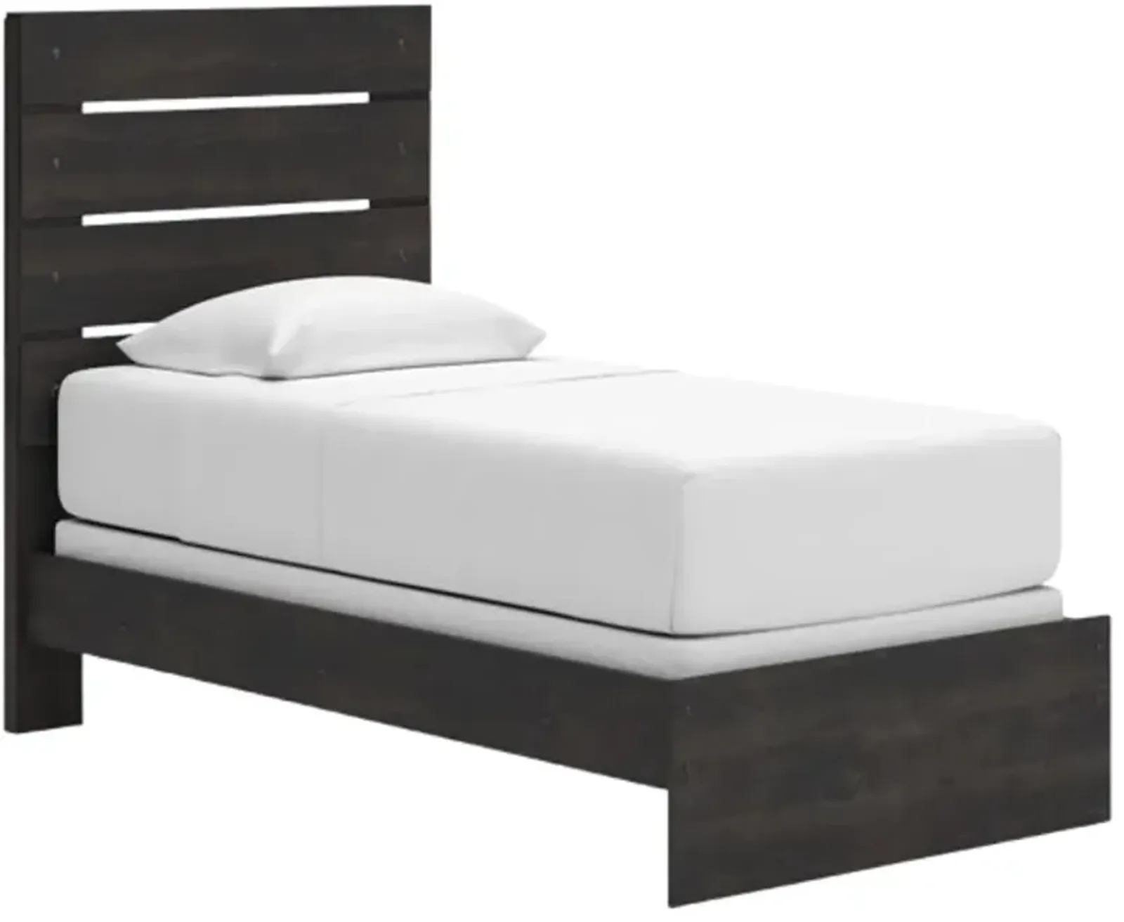 Signature Design by Ashley® Hollivern Dark Gray Twin Panel Bed