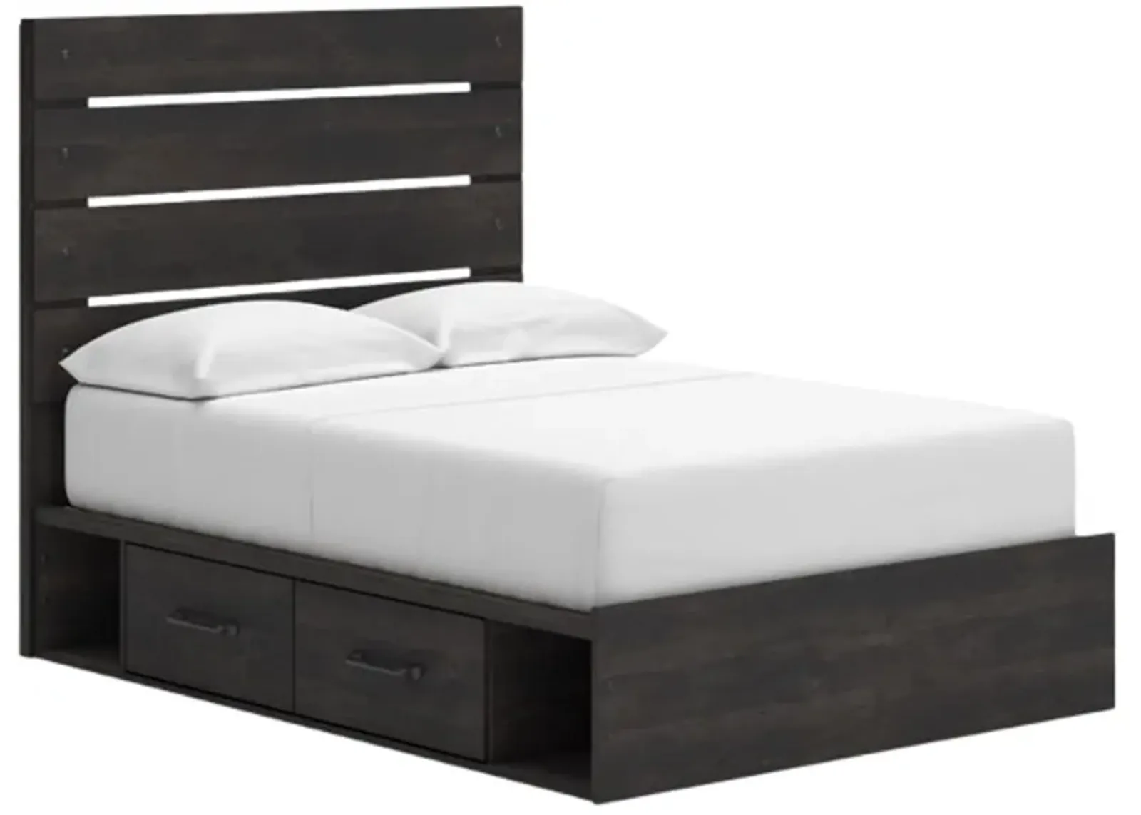 Signature Design by Ashley® Hollivern Dark Gray Full Panel Storage Bed