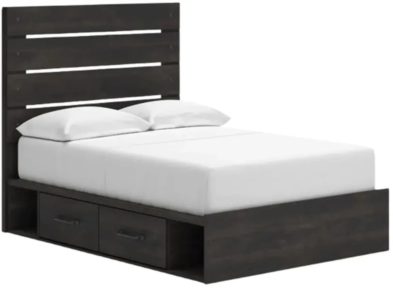 Signature Design by Ashley® Hollivern Dark Gray Full Panel Storage Bed