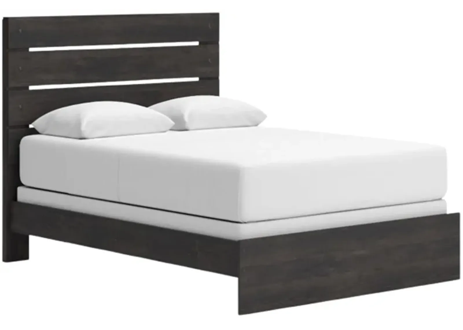 Signature Design by Ashley® Hollivern Dark Gray Queen Panel Bed