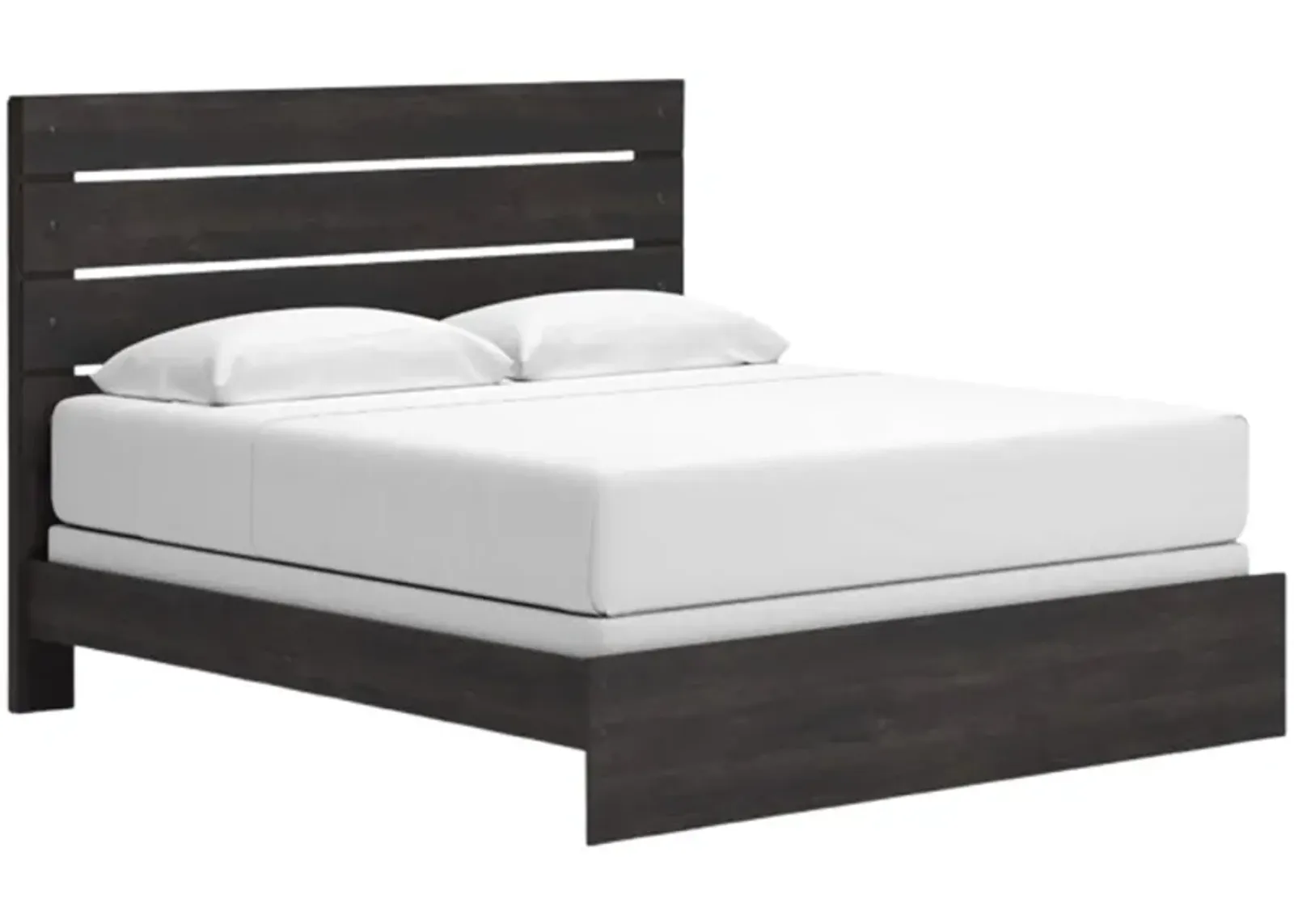 Signature Design by Ashley® Hollivern Dark Gray King Panel Bed