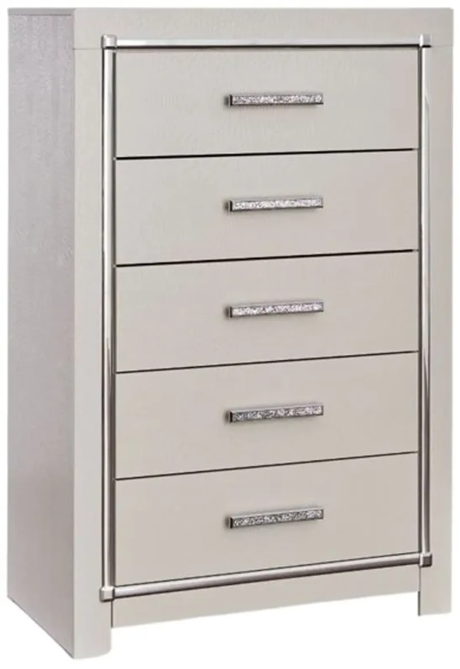 Signature Design by Ashley® Zyniden Silver Chest of Drawers