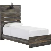 Signature Design by Ashley® Drystan Brown Twin Panel Bed