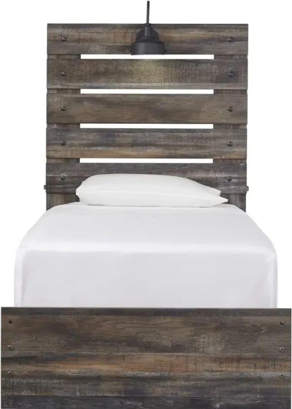Signature Design by Ashley® Drystan Brown Twin Panel Bed