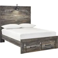 Signature Design by Ashley® Drystan Brown Full Storage Panel Bed
