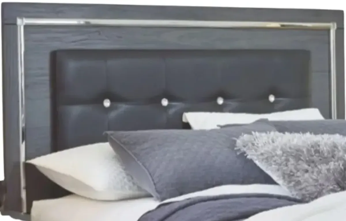 Signature Design by Ashley® Lodanna Gray Queen Upholstered Panel Headboard