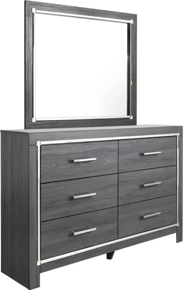 Signature Design by Ashley® Lodanna Gray Dresser and Mirror
