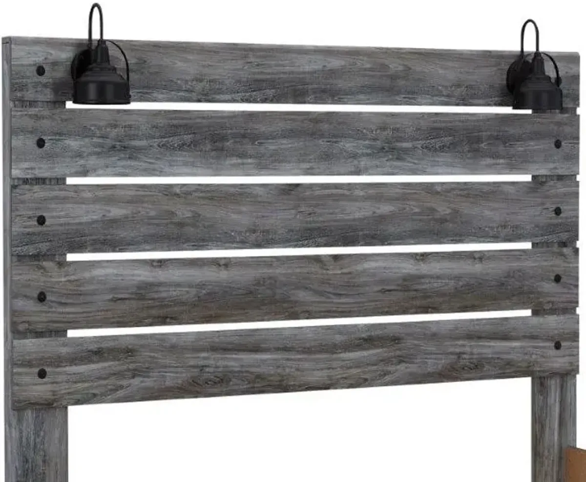 Signature Design by Ashley® Baystorm Gray Queen Panel Headboard