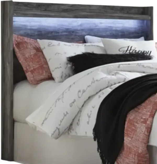 Signature Design by Ashley® Baystorm Gray Queen Panel Headboard