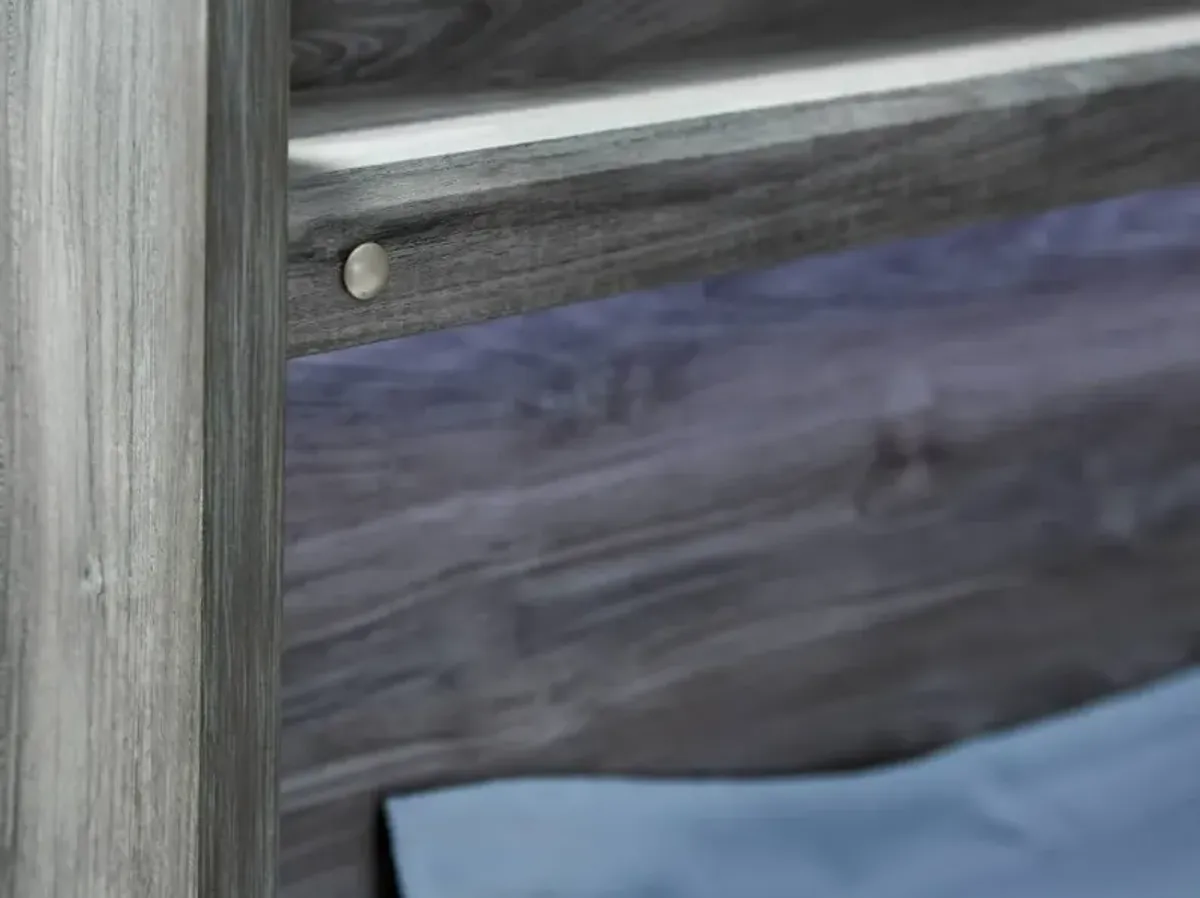 Signature Design by Ashley® Baystorm Gray Youth 2-Drawer Full Panel Storage Bed