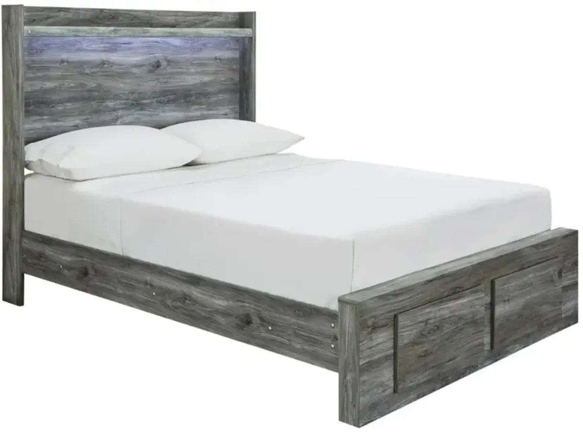 Signature Design by Ashley® Baystorm Gray Youth 2-Drawer Full Panel Storage Bed