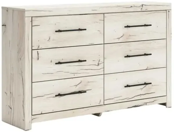 Benchcraft® Lawroy Light Natural 6-Drawer Dresser