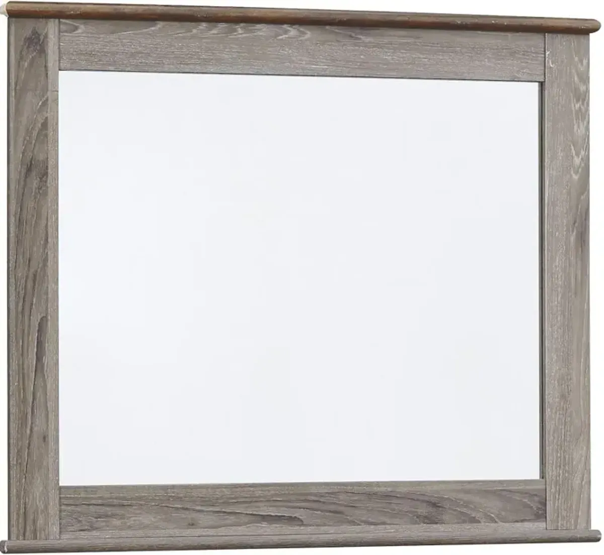 Signature Design by Ashley® Zelen Warm Gray Bedroom Mirror