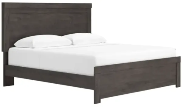 Signature Design by Ashley® Brinxton Charcoal King Panel Bed 