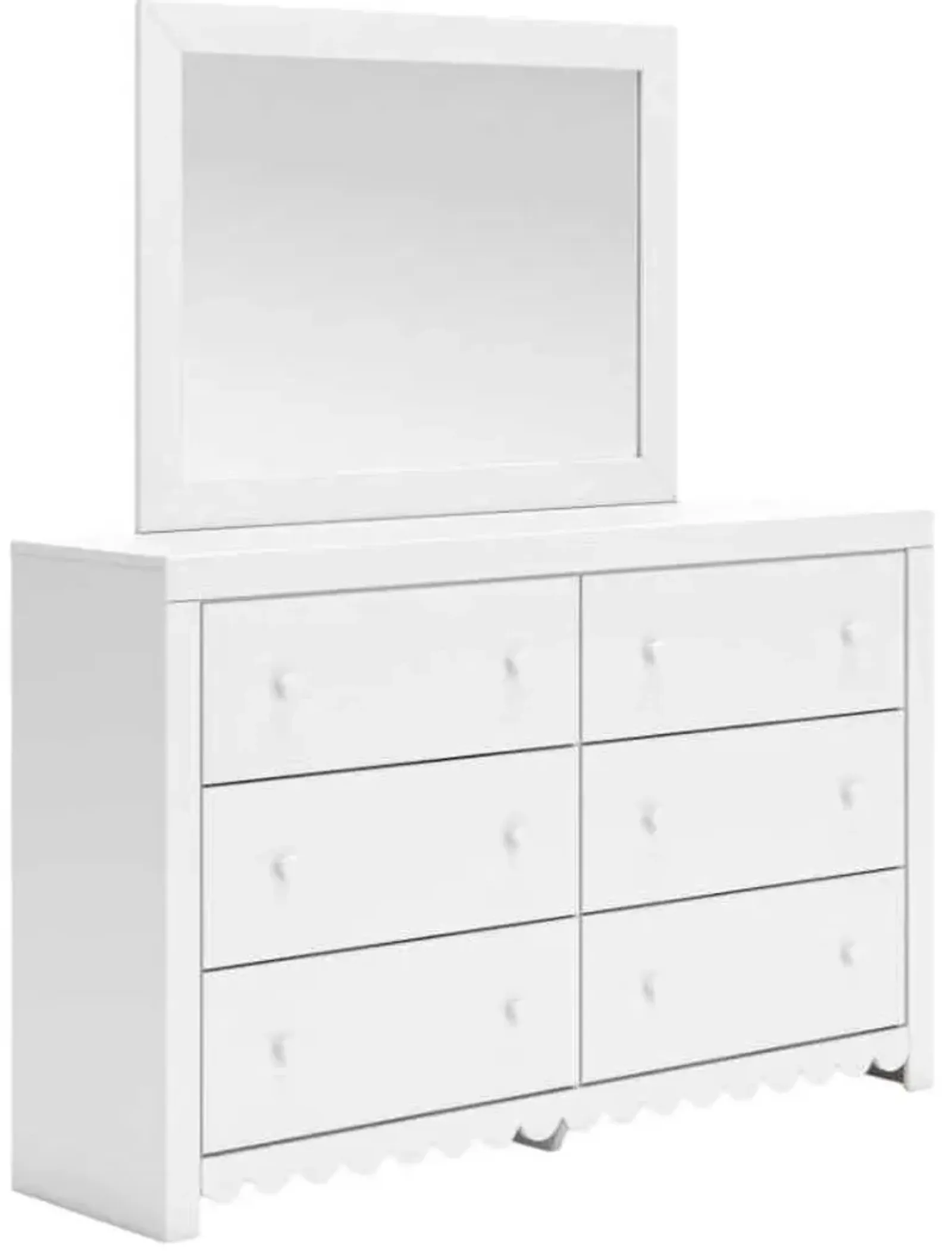 Signature Design by Ashley® Mollviney White Dresser and Mirror