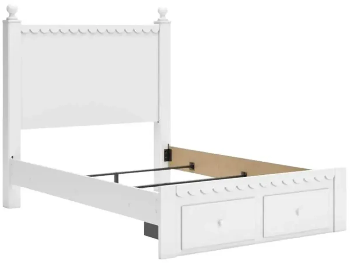Signature Design by Ashley® Mollviney White Full Panel Storage Bed