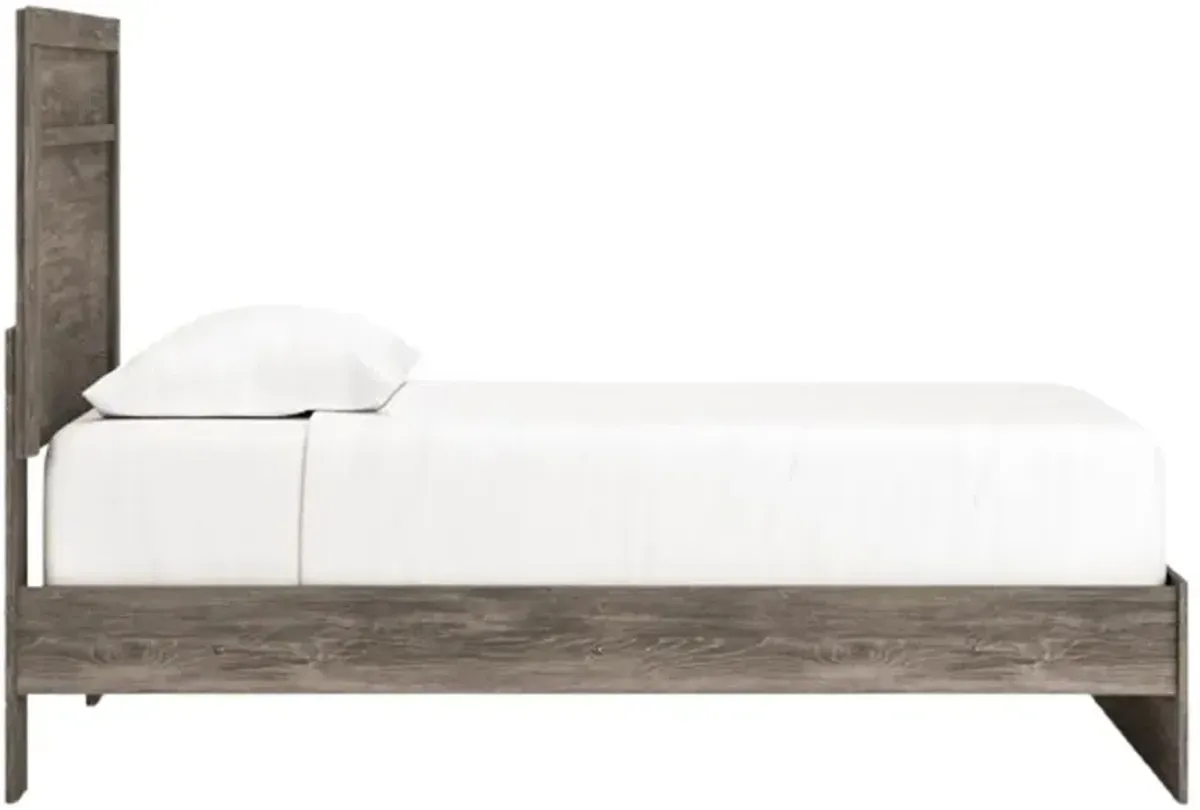 Signature Design by Ashley® Ralinksi Rustic Warm Gray Twin Panel Bed