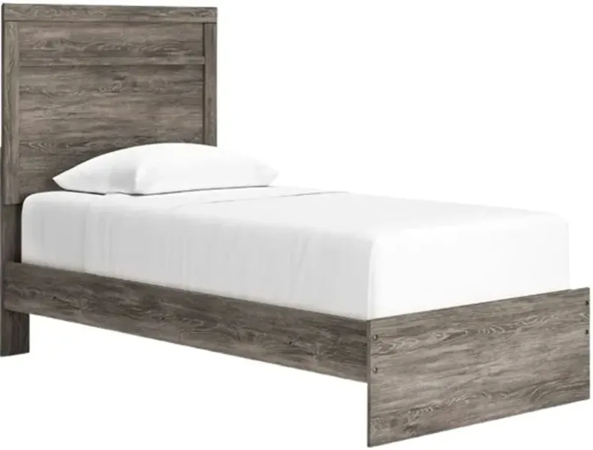 Signature Design by Ashley® Ralinksi Rustic Warm Gray Twin Panel Bed