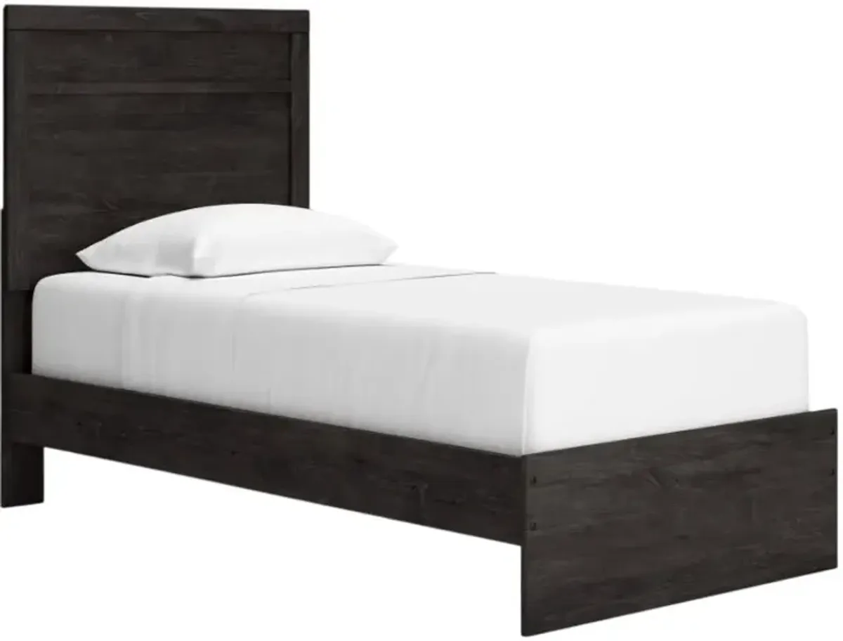 Signature Design by Ashley® Belachime Charcoal Youth Twin Panel Bed