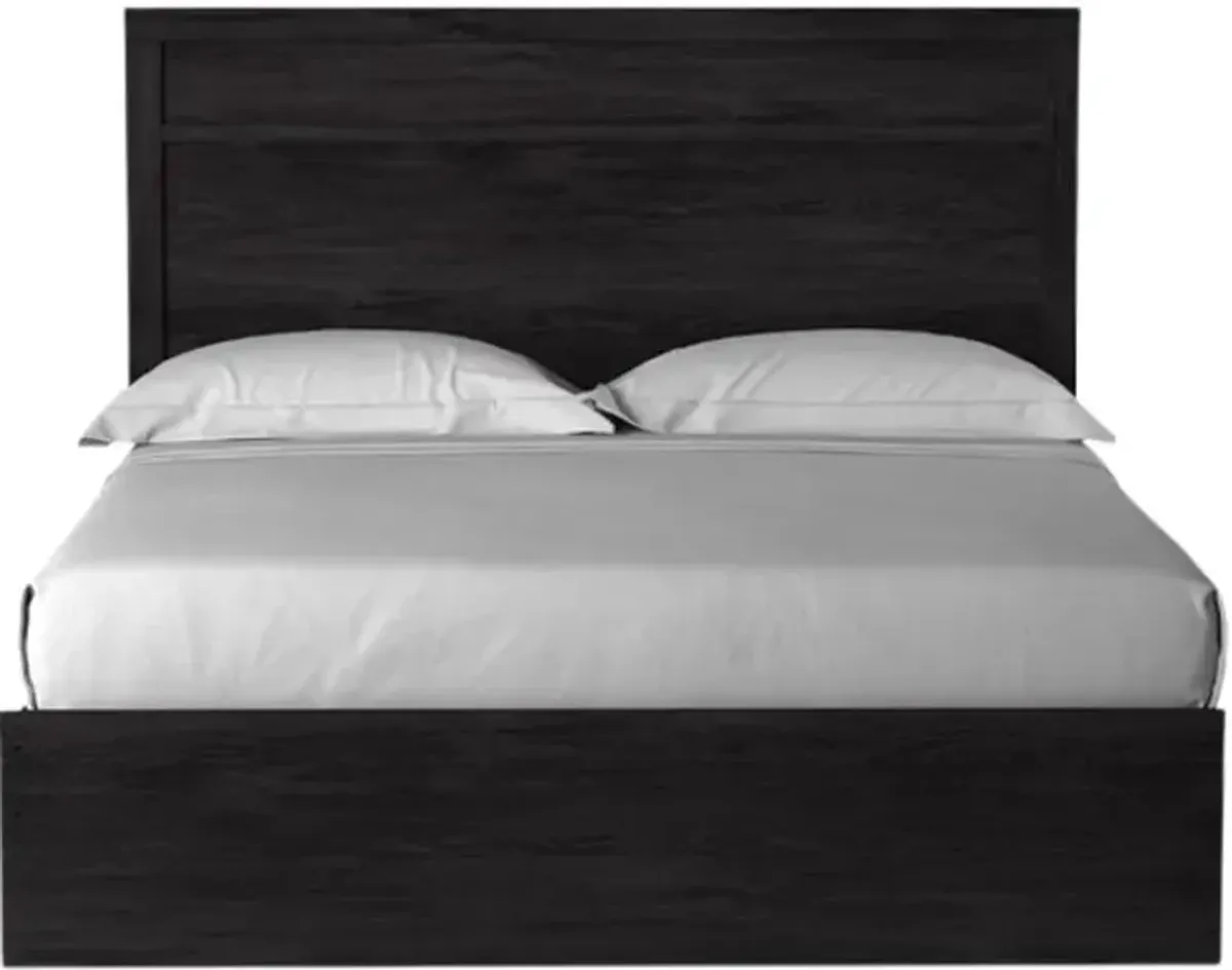 Signature Design by Ashley® Belachime Dark Charcoal King Panel Bed