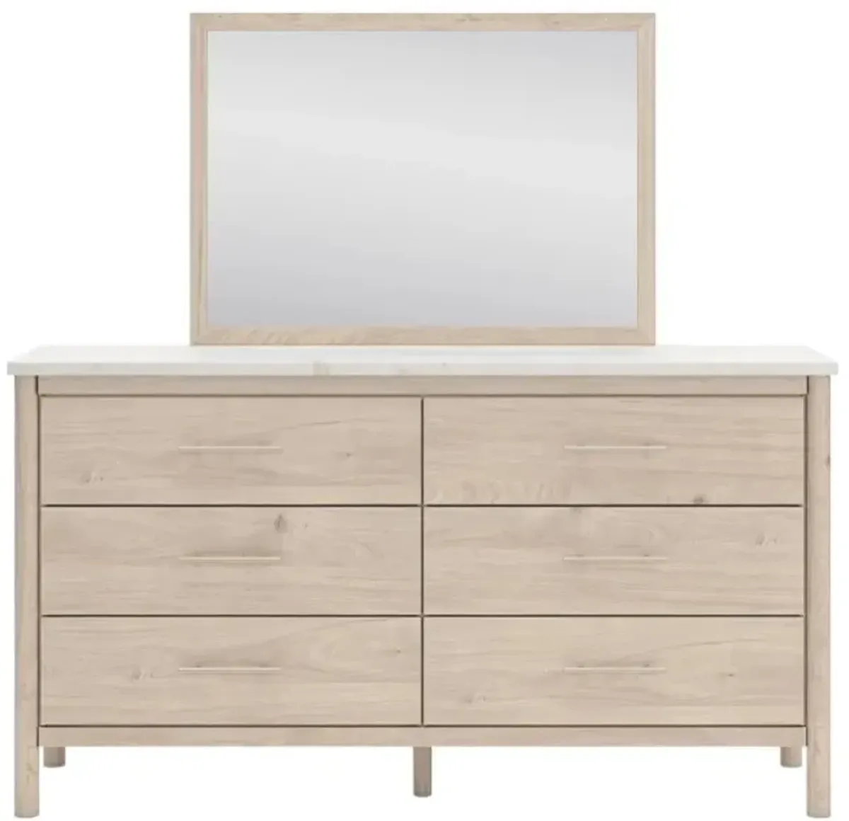 Signature Design by Ashley® Cadmori Two-Tone Dresser and Mirror