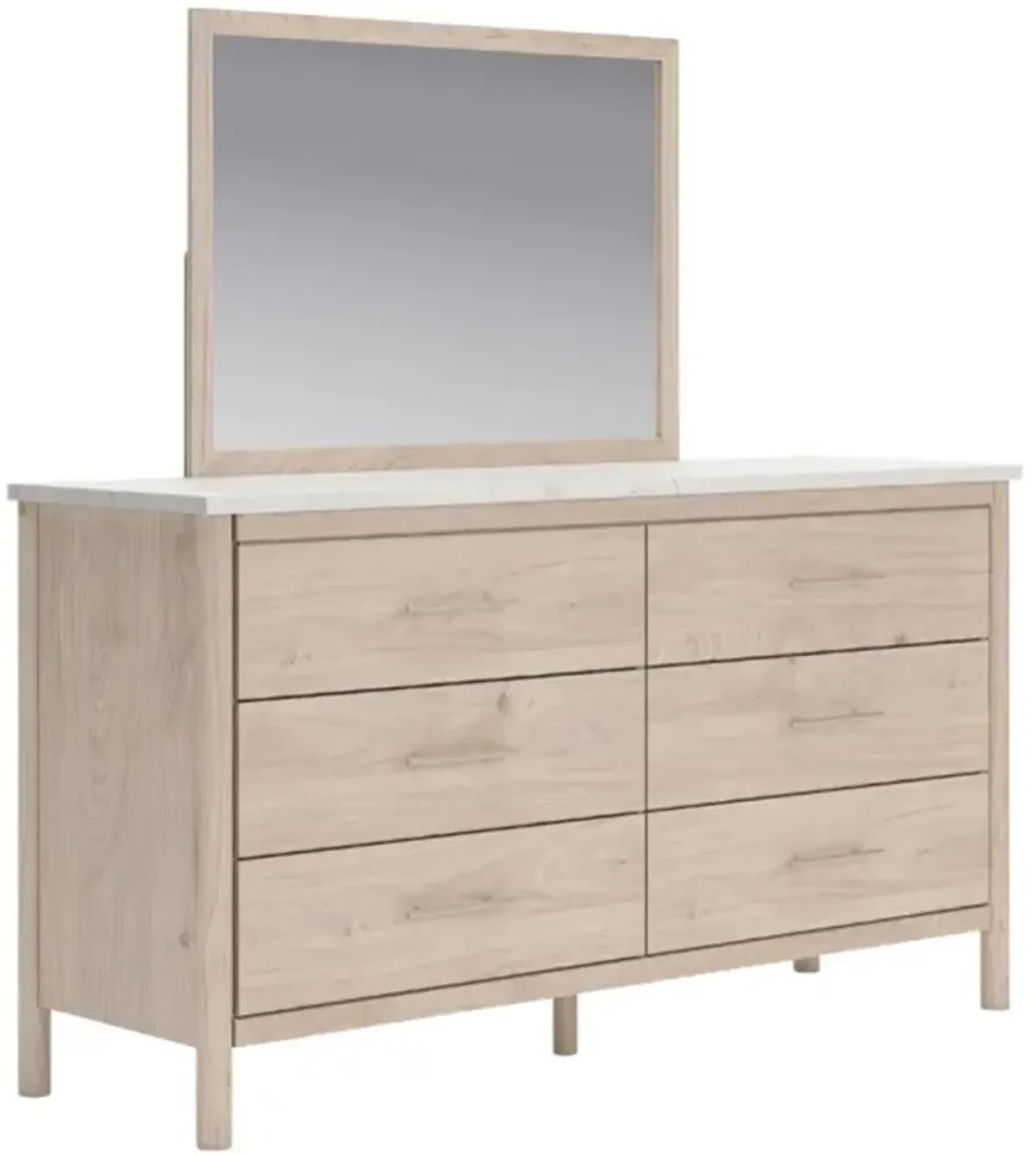 Signature Design by Ashley® Cadmori Two-Tone Dresser and Mirror
