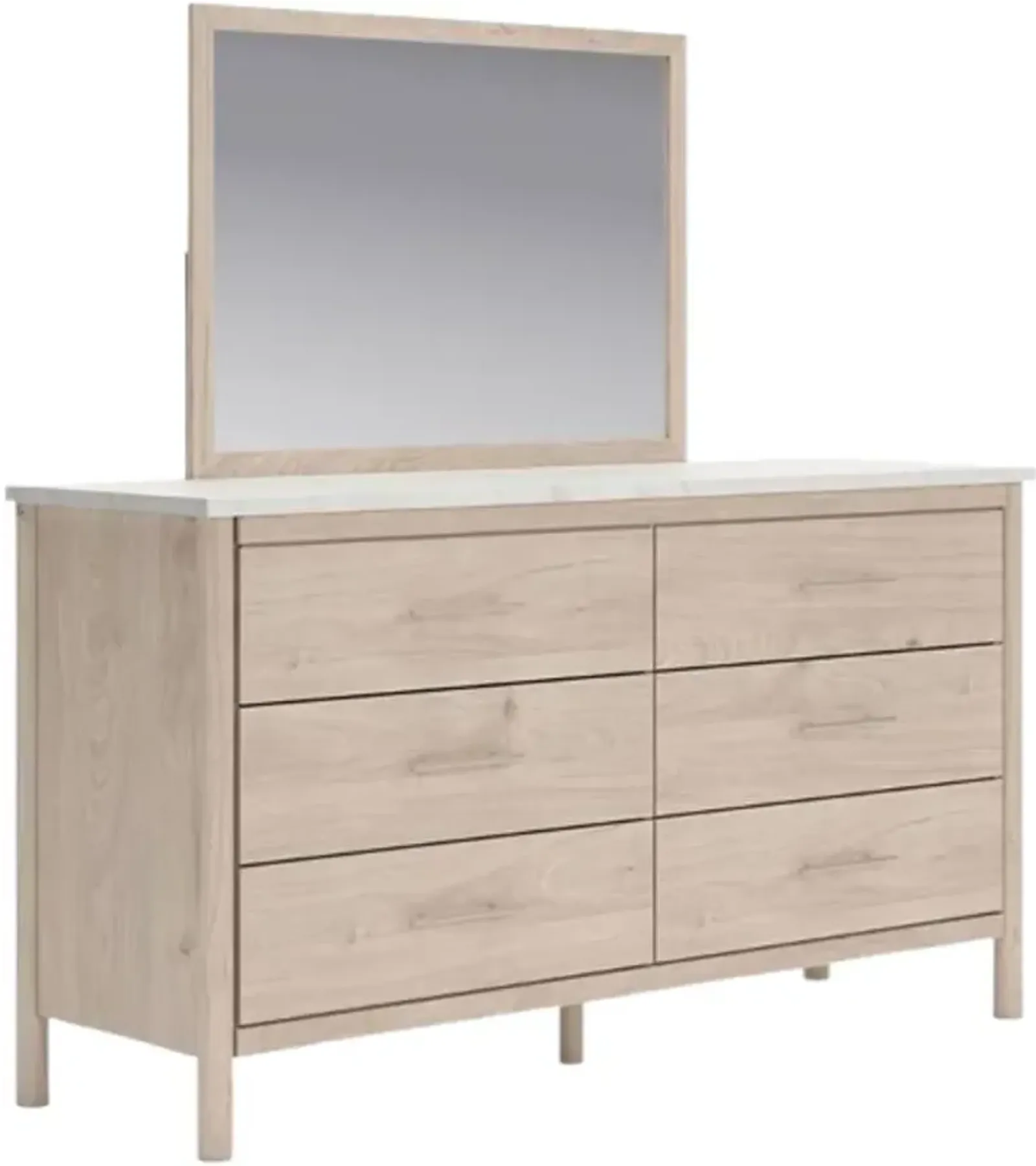 Signature Design by Ashley® Cadmori Two-Tone Dresser and Mirror