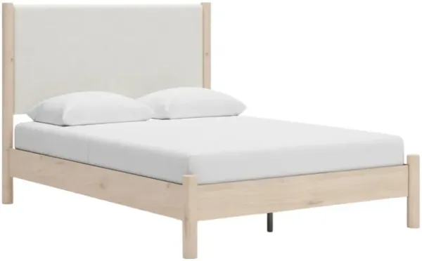 Signature Design by Ashley® Cadmori Tan Twin Panel Bed