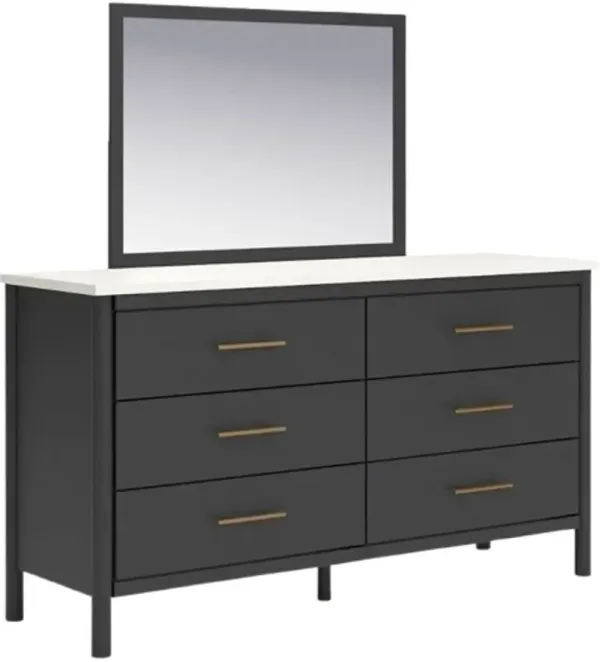 Signature Design by Ashley® Cadmori Black Dresser and Mirror