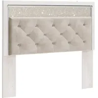 Signature Design by Ashley® Altyra White Twin Upholstered Panel Headboard