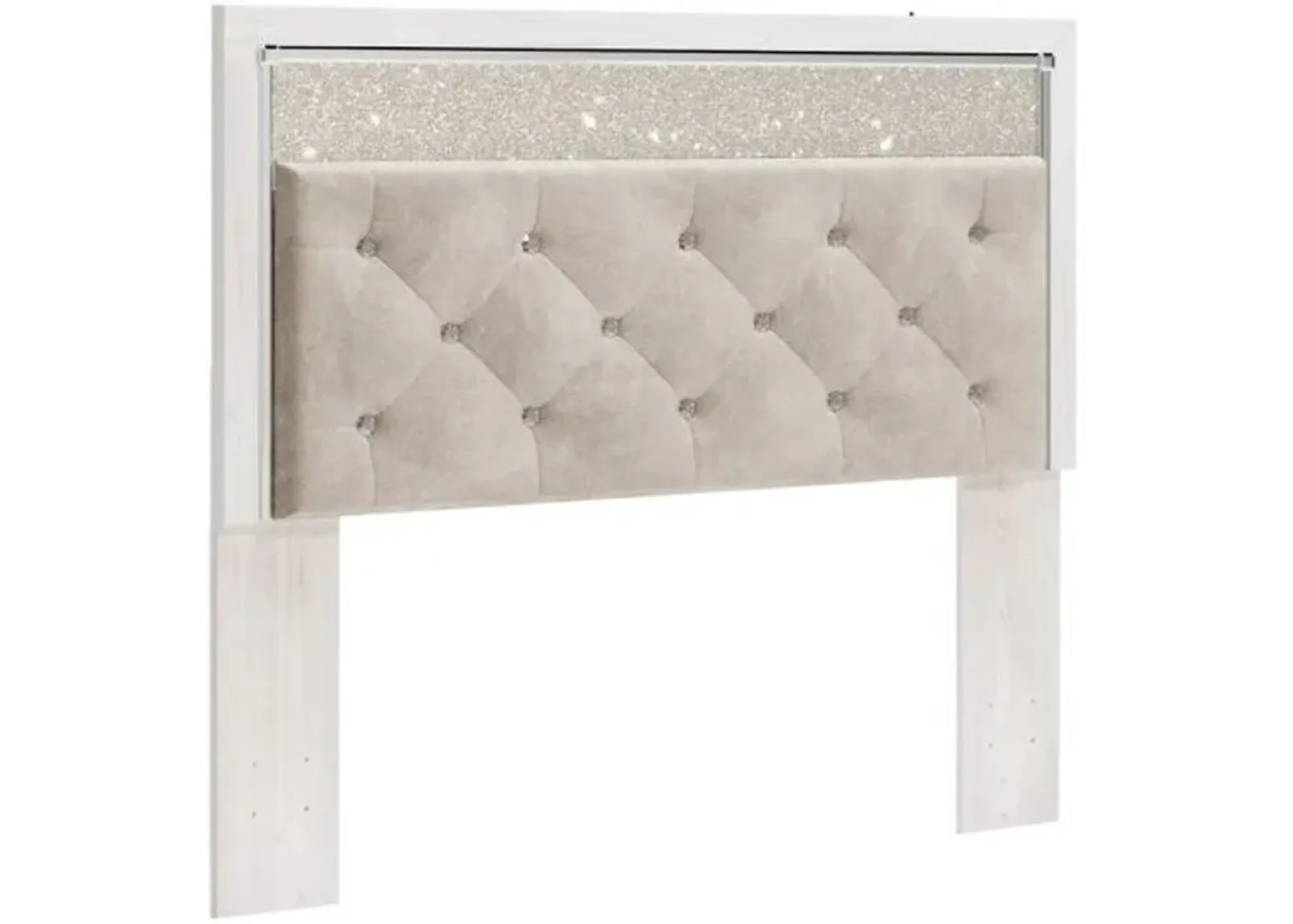 Signature Design by Ashley® Altyra White Twin Upholstered Panel Headboard