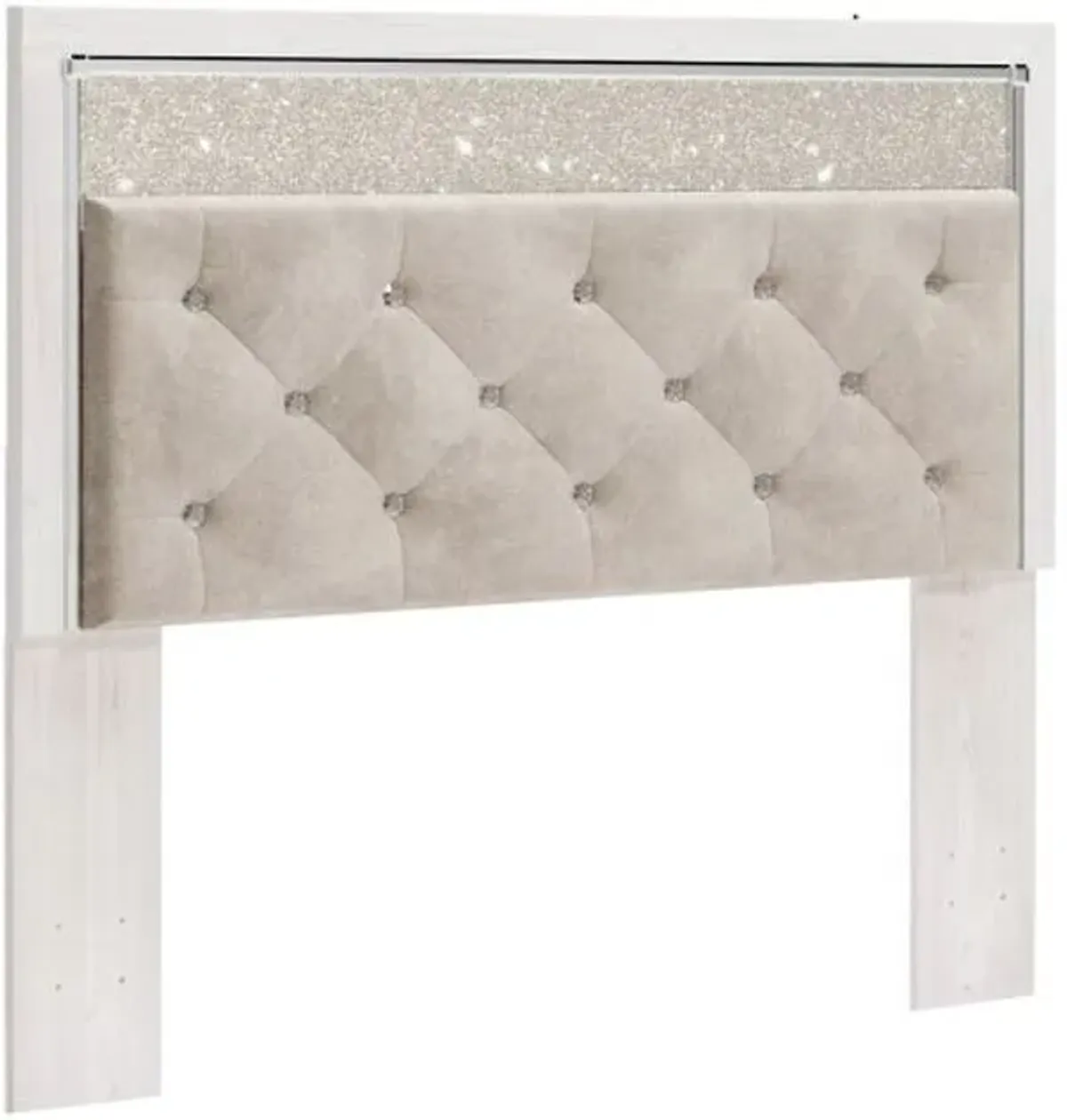 Signature Design by Ashley® Altyra White Twin Upholstered Panel Headboard