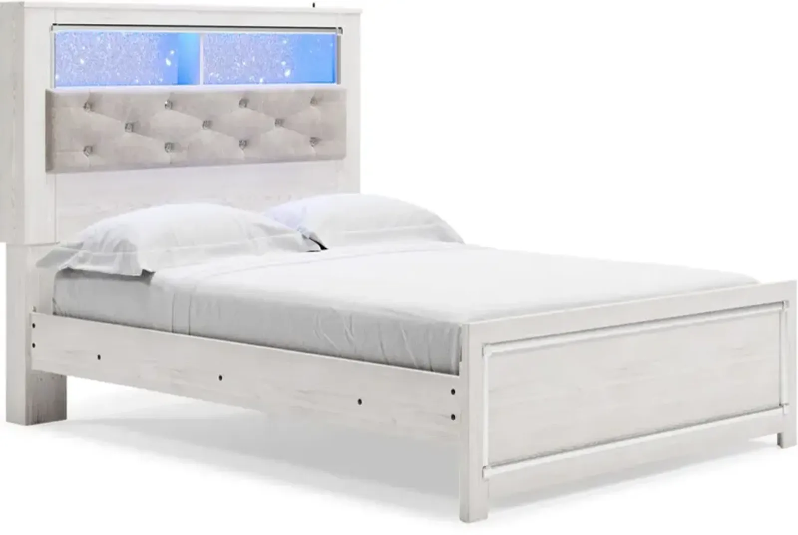 Signature Design by Ashley® Altyra White Queen Panel Bookcase Bed