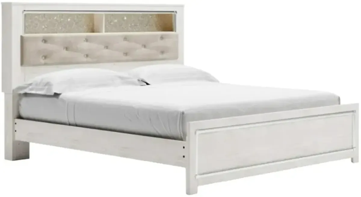 Signature Design by Ashley® Altyra White King Panel Bookcase Bed