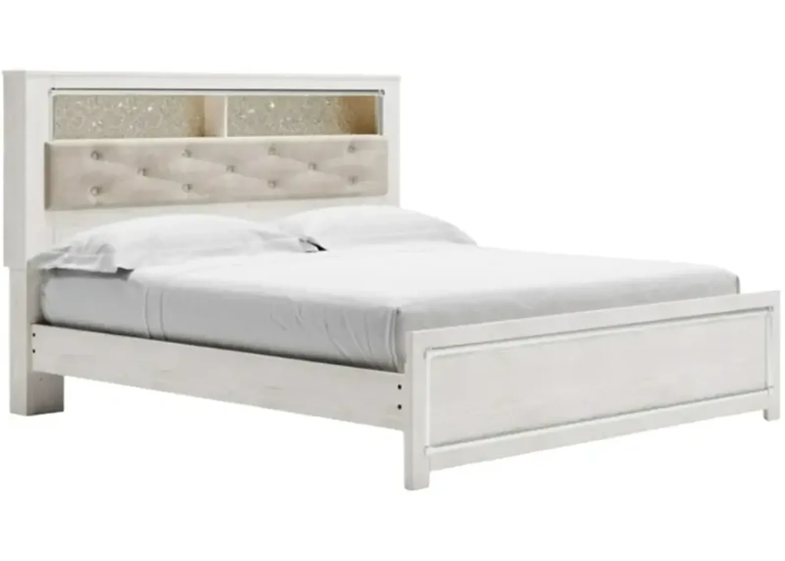 Signature Design by Ashley® Altyra White King Panel Bookcase Bed