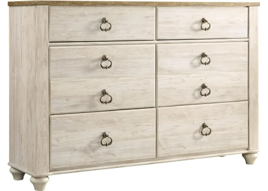 Signature Design by Ashley® Willowton Whitewashed Youth Dresser