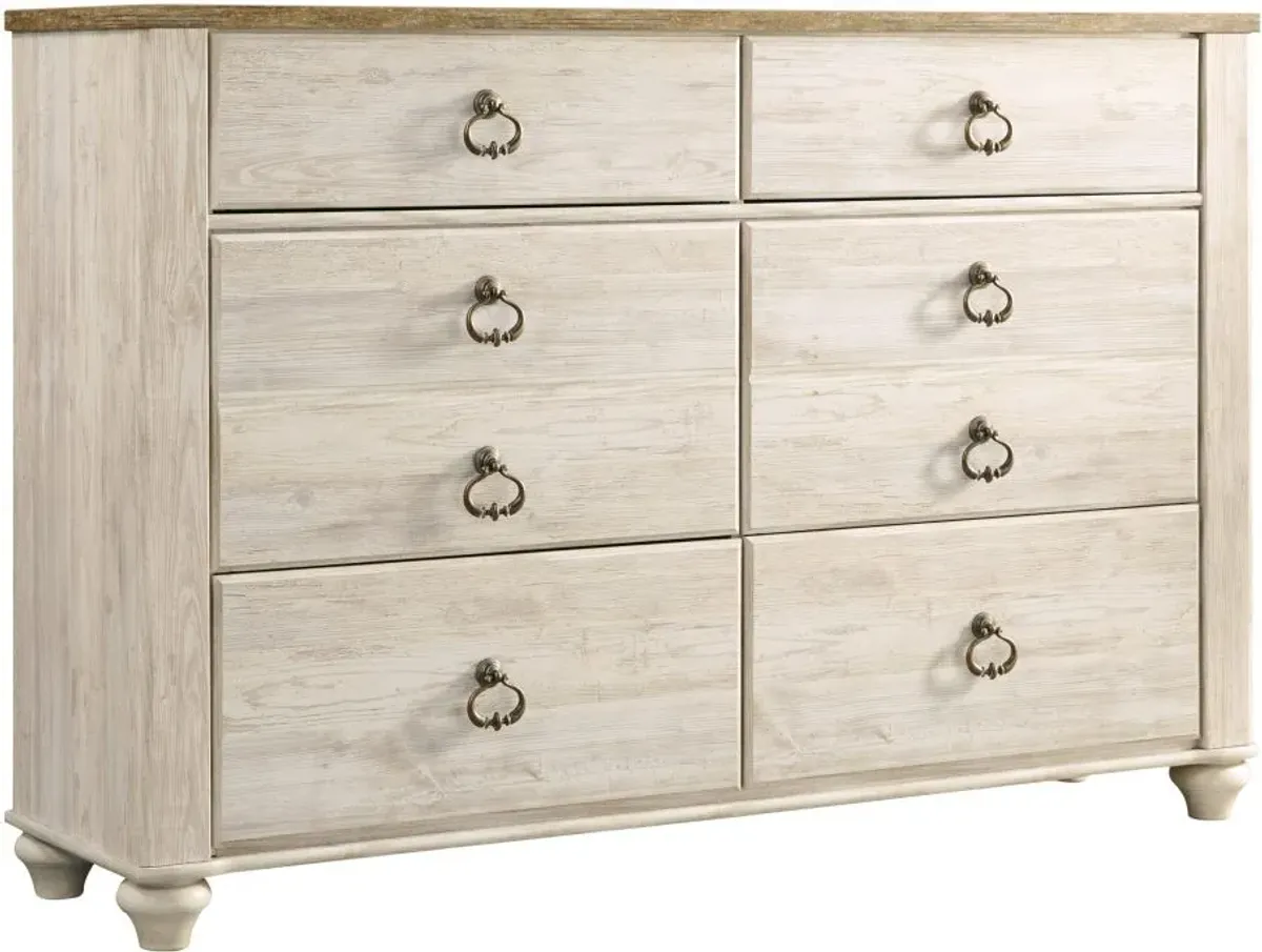 Signature Design by Ashley® Willowton Whitewashed Youth Dresser