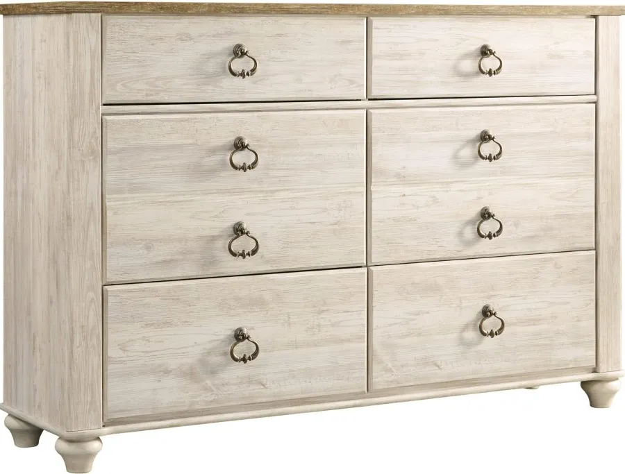 Signature Design by Ashley® Willowton Whitewashed Youth Dresser