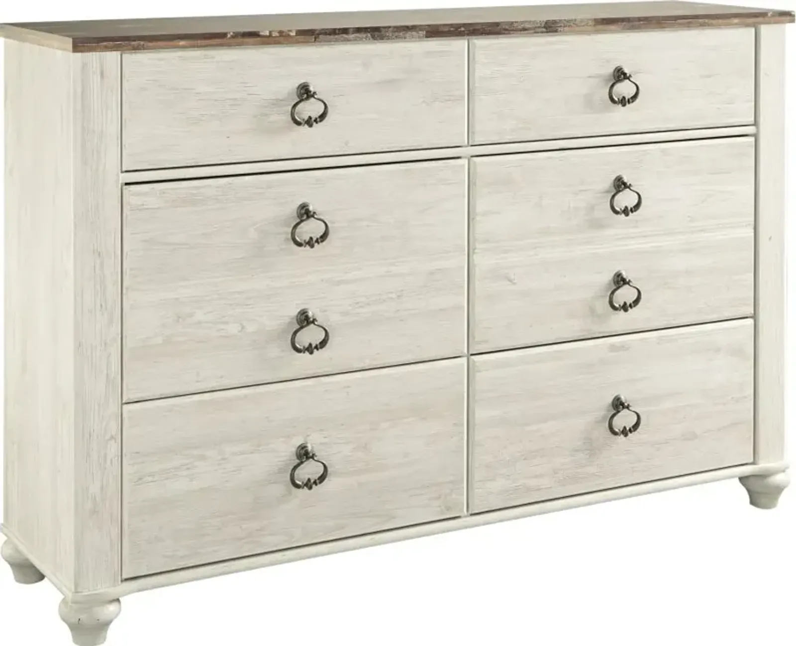 Signature Design by Ashley® Willowton Whitewash Dresser