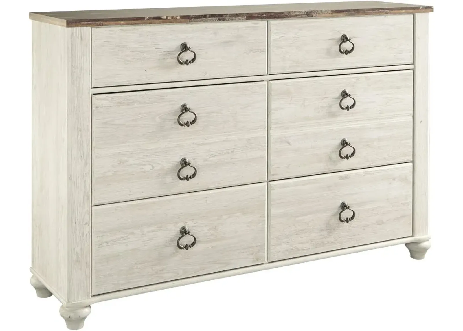 Signature Design by Ashley® Willowton Whitewash Dresser