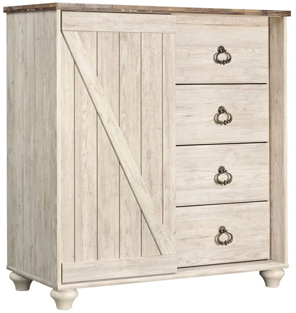 Signature Design by Ashley® Willowton Whitewash Dressing Chest