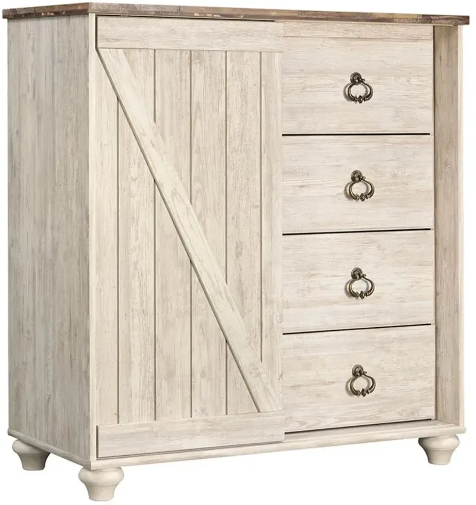 Signature Design by Ashley® Willowton Whitewash Dressing Chest