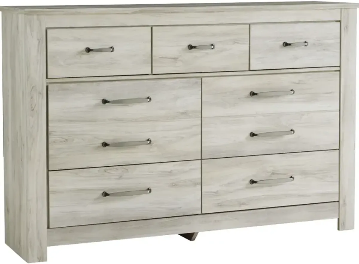 Signature Design by Ashley® Bellaby Whitewash Dresser and Mirror