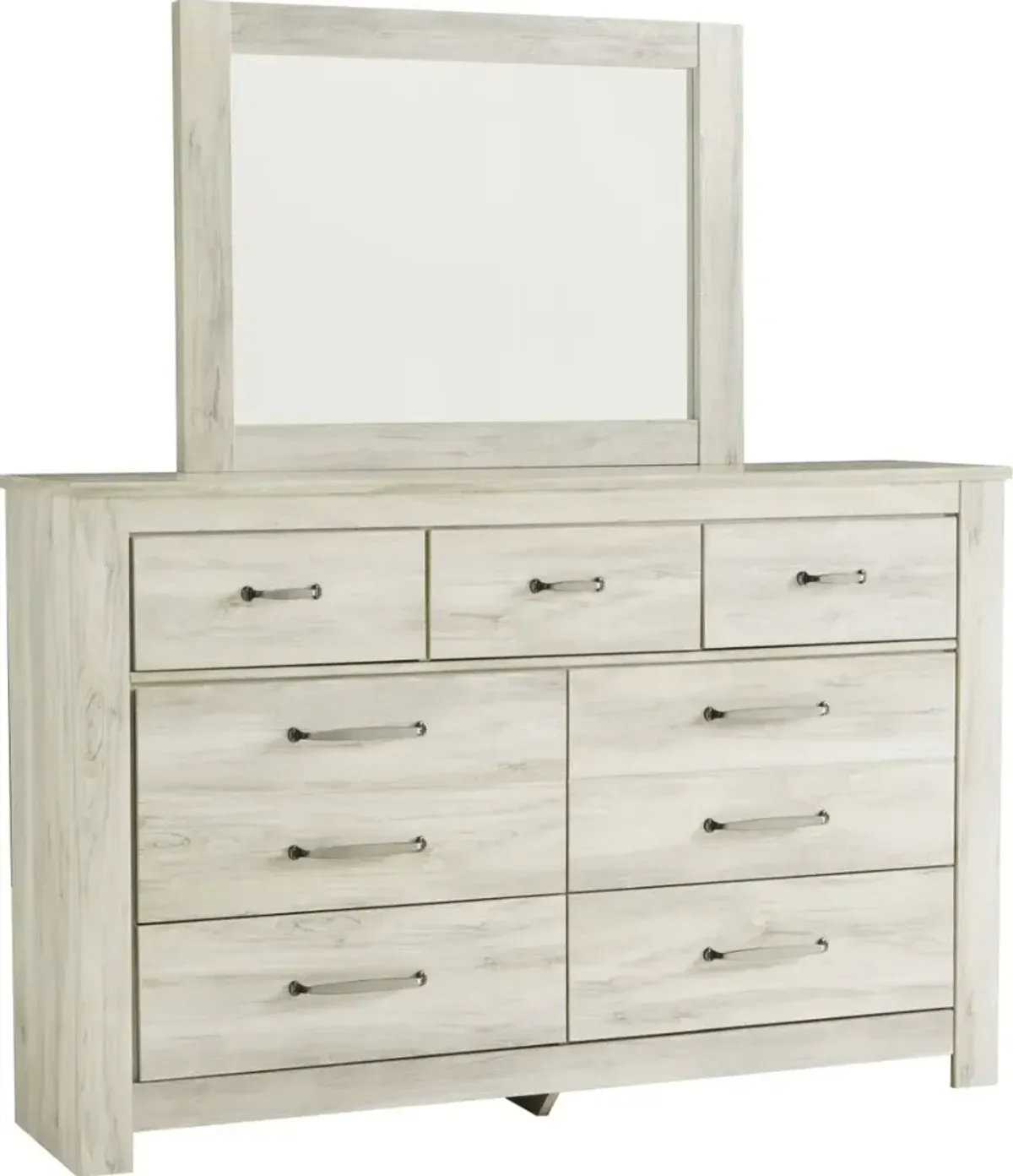 Signature Design by Ashley® Bellaby Whitewash Dresser and Mirror