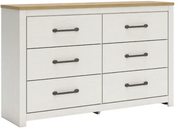 Benchcraft® Linnocreek Warm Brown/White Dresser