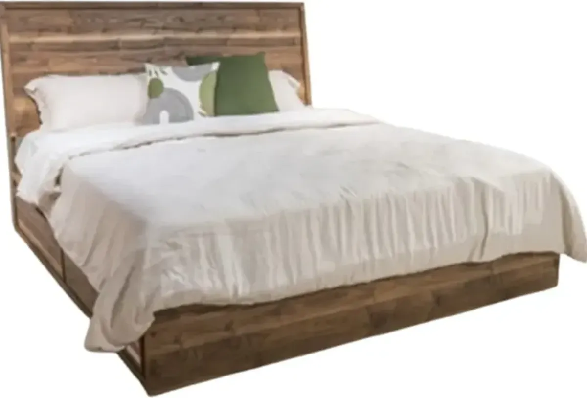Signature Design by Ashley® Zadilyn Brown Twin Panel Storage Bed