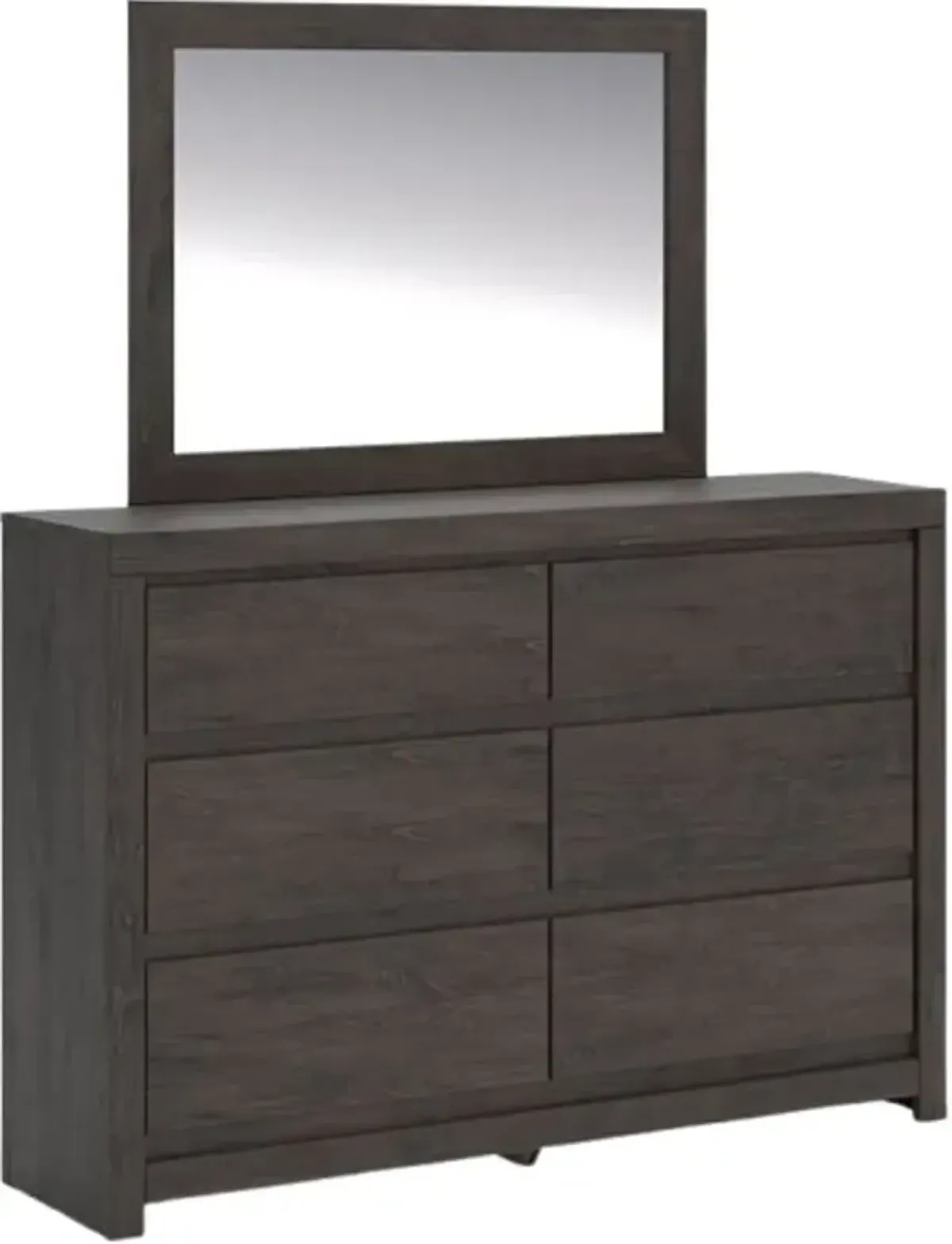 Signature Design by Ashley® Fraluna Charcoal Dresser and Mirror