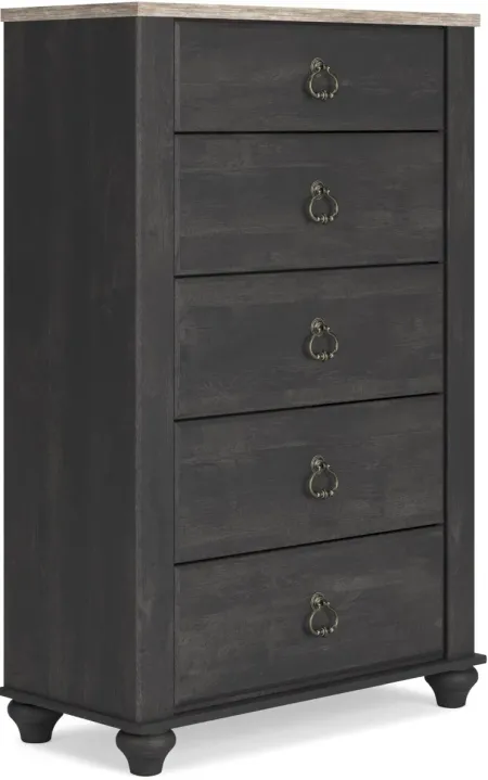 Signature Design by Ashley® Nanforth Two-tone Chest of Drawers
