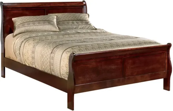 Signature Design by Ashley® Alisdair Reddish Brown Queen Sleigh Bed