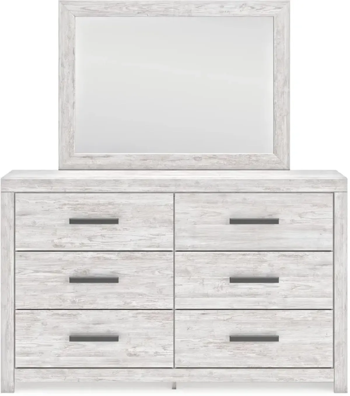 Signature Design by Ashley® Cayboni Whitewash Bedroom Mirror